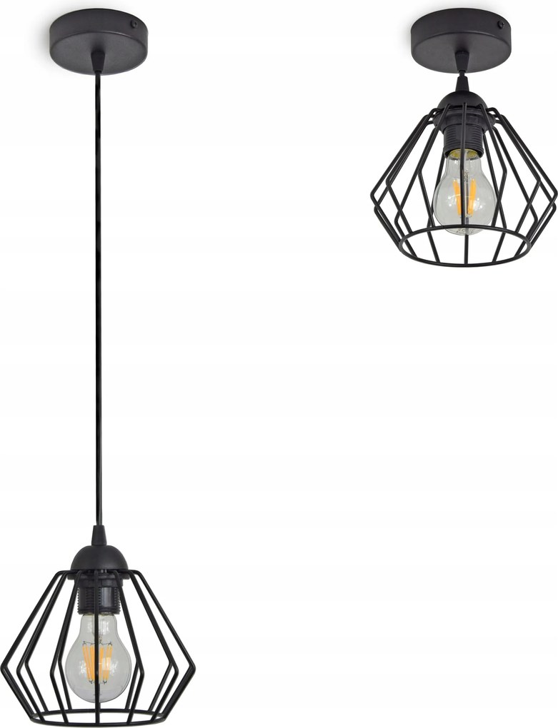 Mennyezeti Függőlámpa Csillár Gyémánt Led 724-Z1