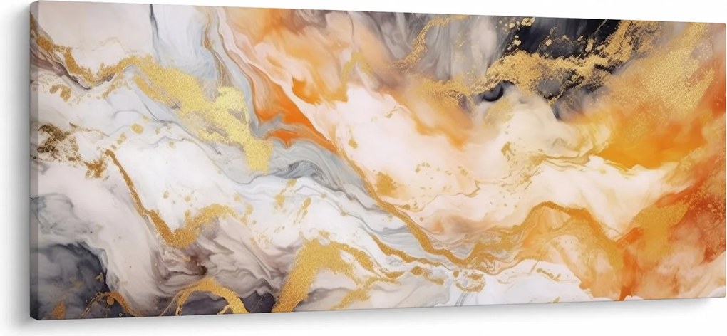 Kép - Márványozott háttér (120x50 cm)