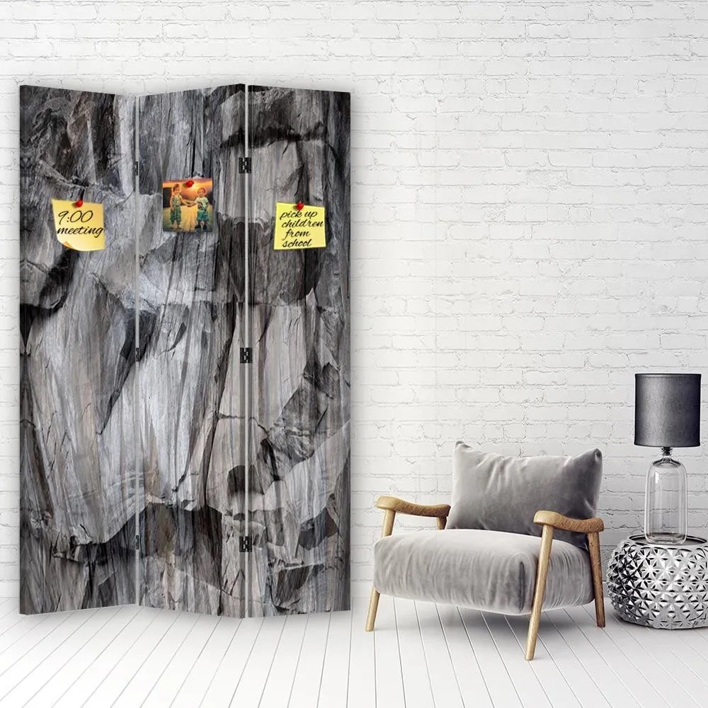 Gario Paraván Durva szürke Méret: 180 x 170 cm, Kivitelezés: Parafa paraván
