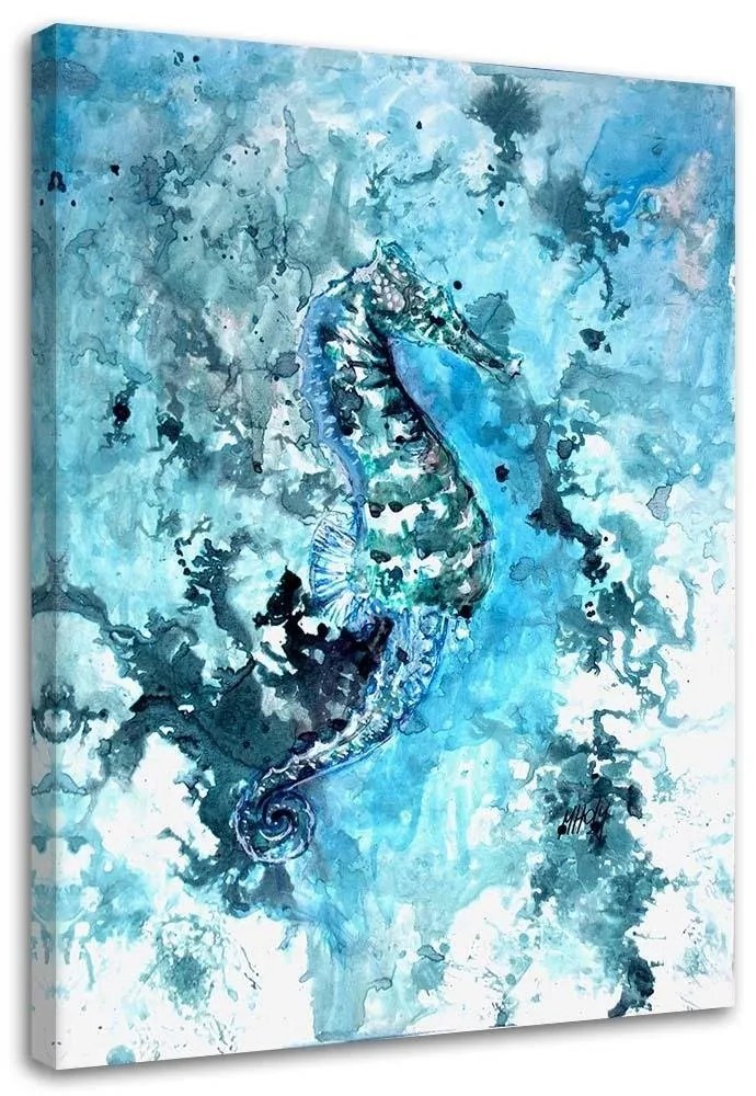Gario Vászonkép Festett csikóhal - Marta Horodniczy Méret: 40 x 60 cm