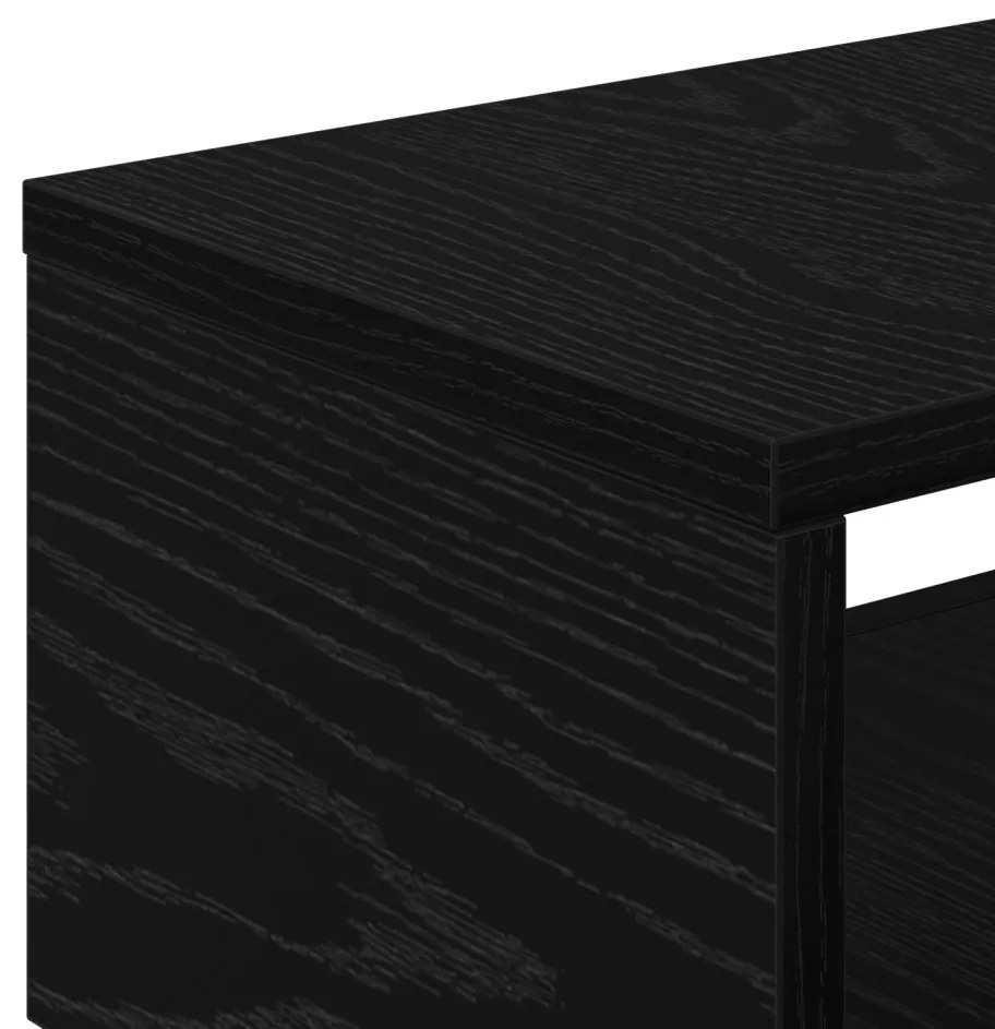 Keskeny Fürdőszoba Szekrény Musta tammi 33 x 23 x 65 cm Faanyag