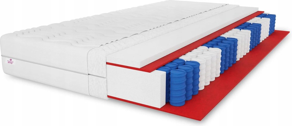 Hálószoba matrac 200x200 cm Pocket zsebes