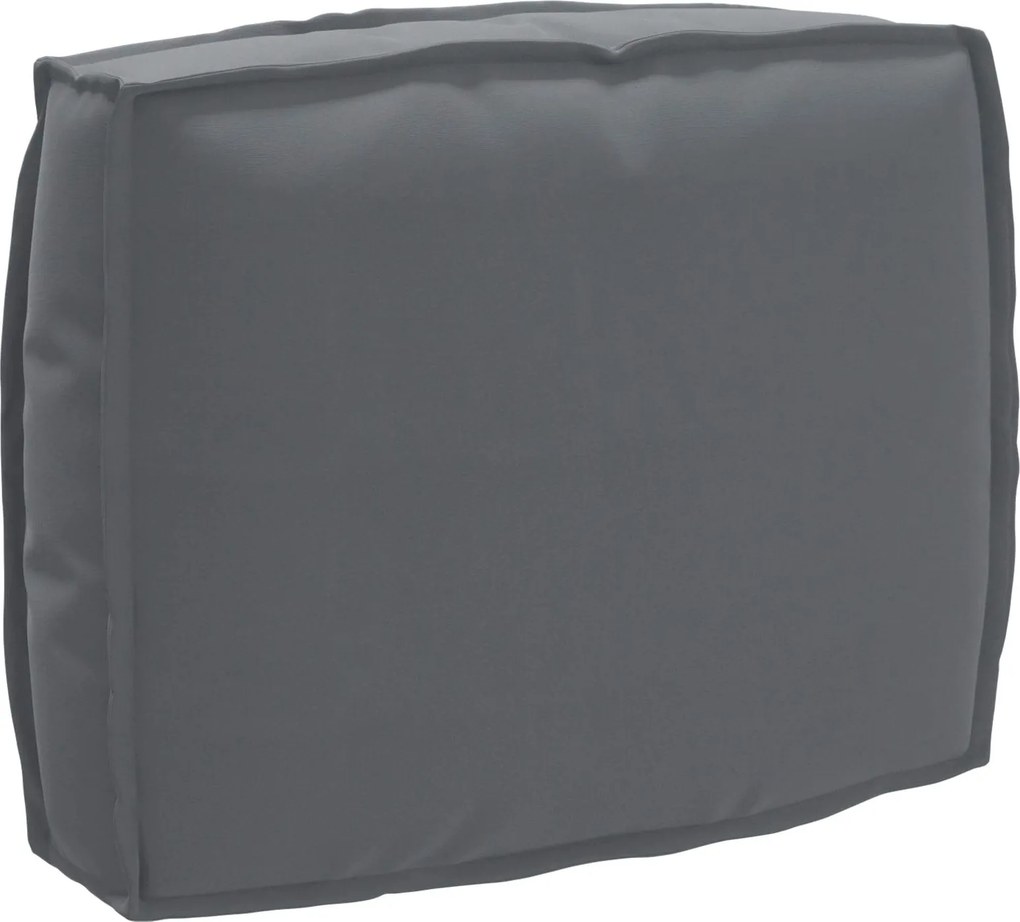 vidaXL Párna Antracit 50 x 40 x 12 cm Oxford Szövet