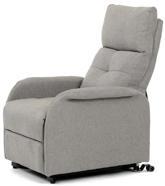 Elektromos vezérlésű krém szövet dönthető fotel. TV-5482 CRM2