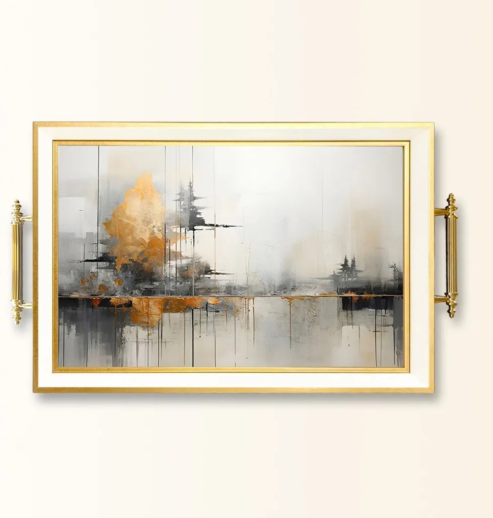 Üveg tálca, 38×24 cm – TPB9811