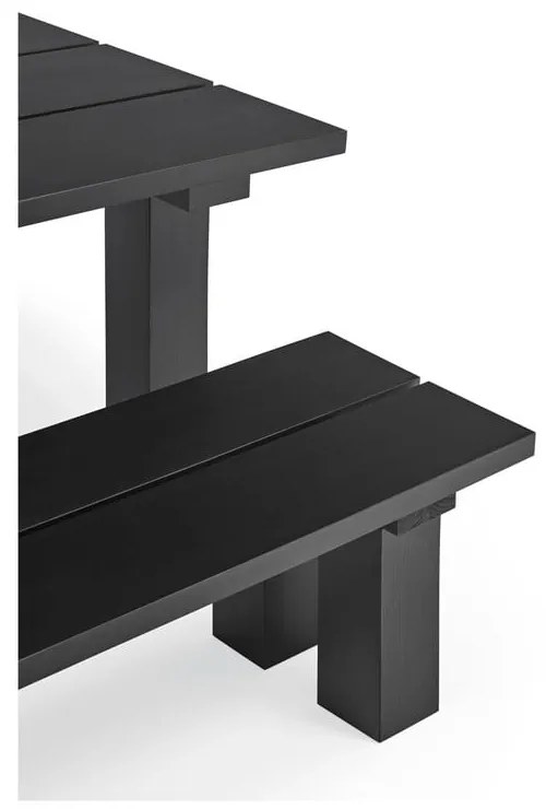 Étkezőasztal borovi fenyő asztallappal 100x260 cm Banda – Teulat