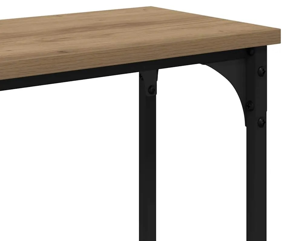 Konzolasztal Artisan tölgy 145 x 22,5 x 75 cm Faanyag