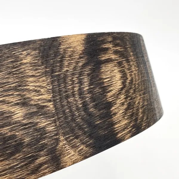 OAK SMOKY mennyezeti lámpa 3xE27/15W/230V, 47,5 cm, tölgy/sötétbarna