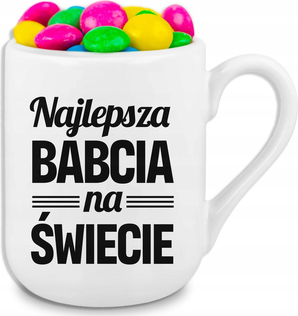 Fehér Bögre 330ml Coffee A Legjobb Nagymama a Világon Sok Mintával