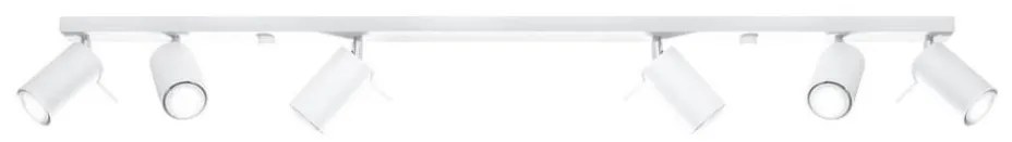 Sollux SL.0333 - Spotlámpa RING 6L 6xGU10/10W/230V fehér