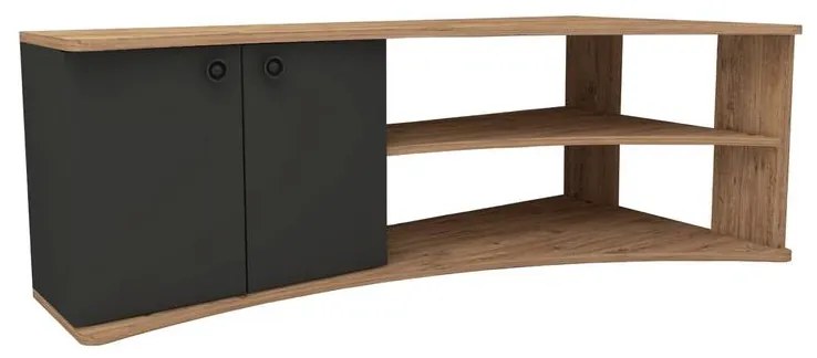 TV szekrény Termera - Atlantic Pine, Anthracite