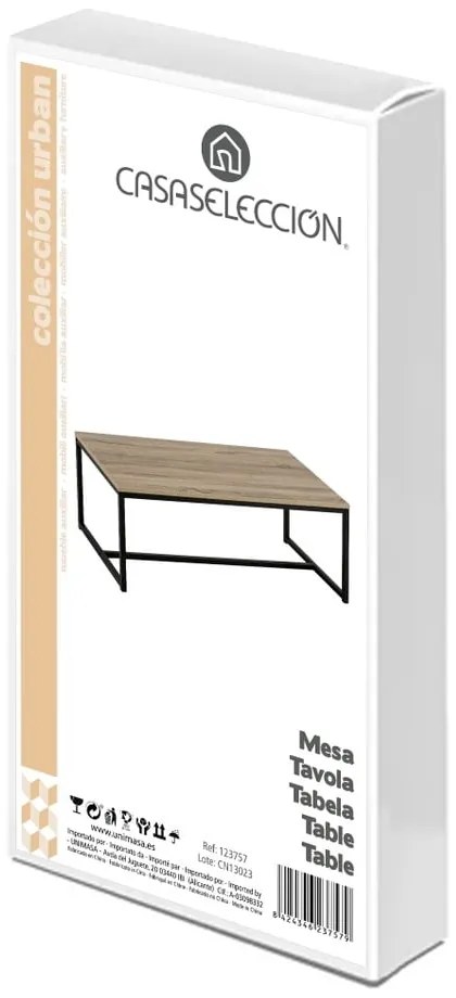 Natúr színű dohányzóasztal 50x100 cm Urban – Casa Selección