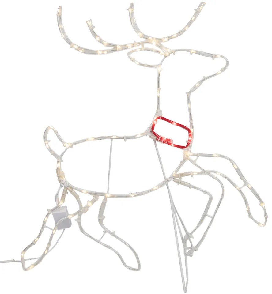 Karácsonyi állólámpa szarvas 50 cm LED-del, időzítővel IP44 - Pax