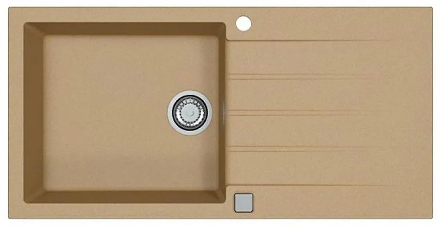 ALVEUS 1140597 - Mosogató CADIT 100x50 cm gránit/bézs