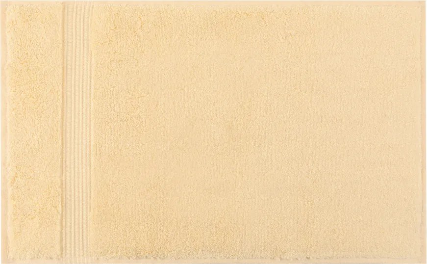 Pamut kéztörlő sárga 30x50 cm