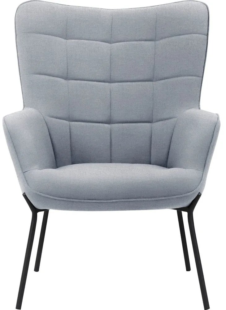 Világosszürke fotel Boris – Støraa