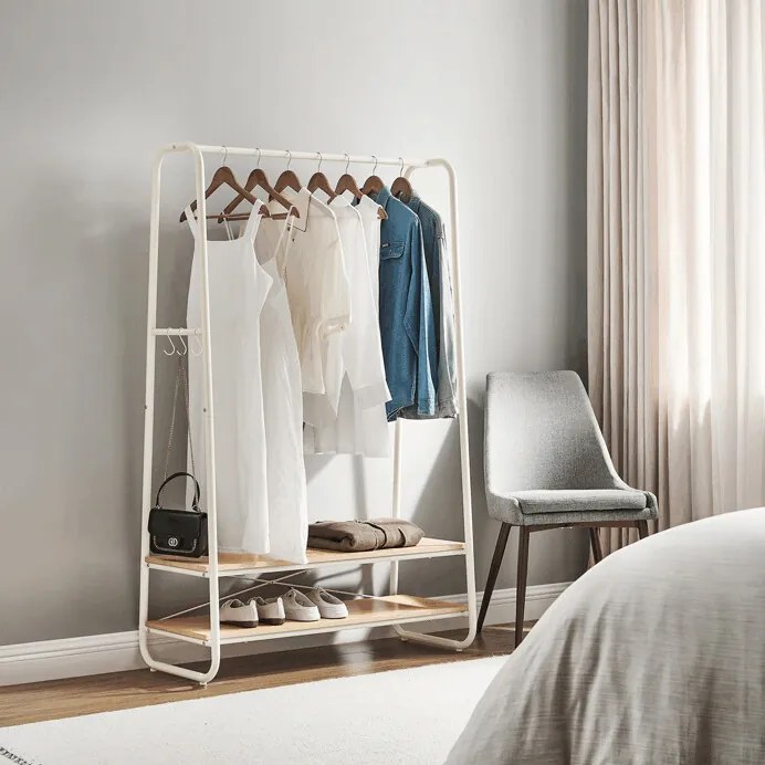 Fogas, fém, fehér, AUV-E1112 WT