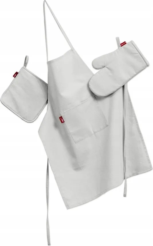 Dekoria Konyhai kötény,kesztyű és fogó szett fehér