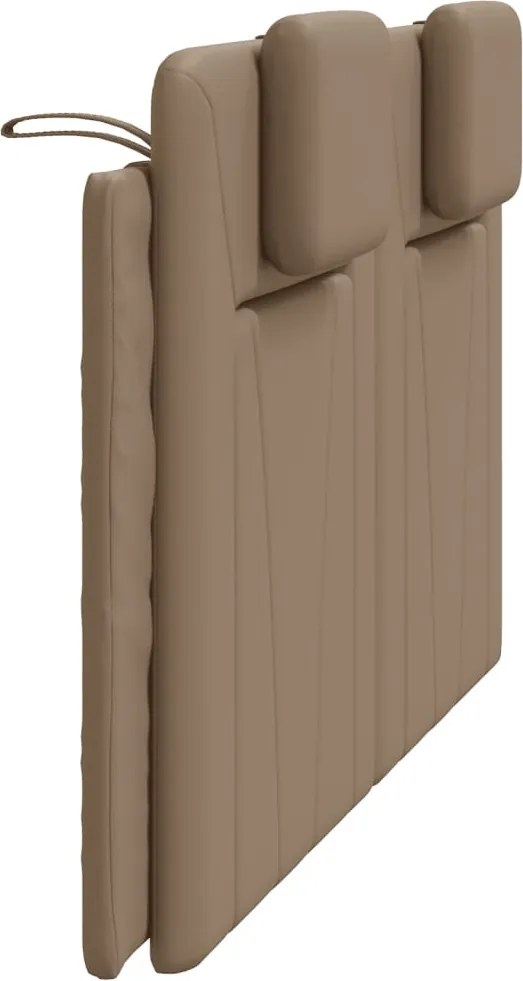 cappuccino színű műbőr fejtámla párna Viana 160 cm