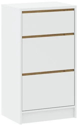 BASIT Komód Fehér Színben 50 cm 3s