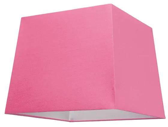 Árnyék 30 cm-es négyzet alakú SU E27 rózsaszín
