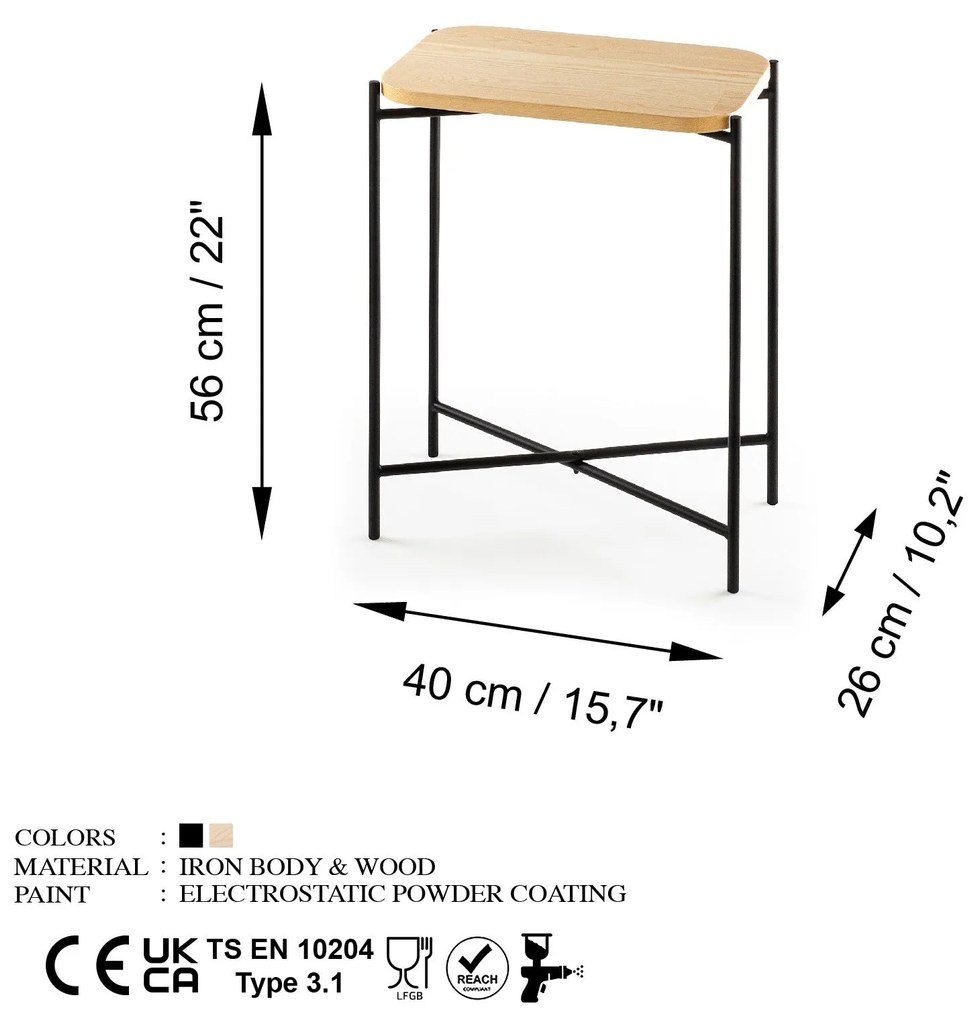 Dohányzóasztal Shb-003