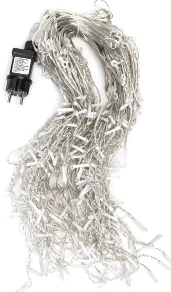 Aigostar - LED kültéri karácsonyi fényfüzér 300xLED/6W/230V/8 funkció/15x0,4m IP44 hideg fehér