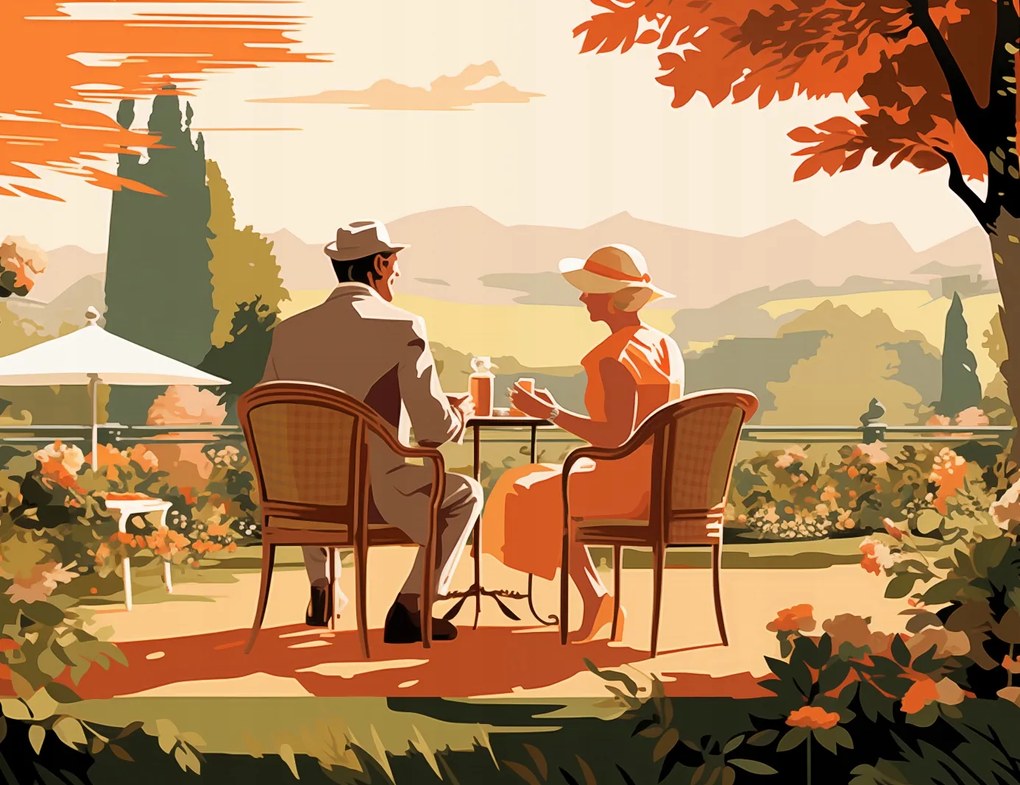 Poszter 65x50cm Retro Randi