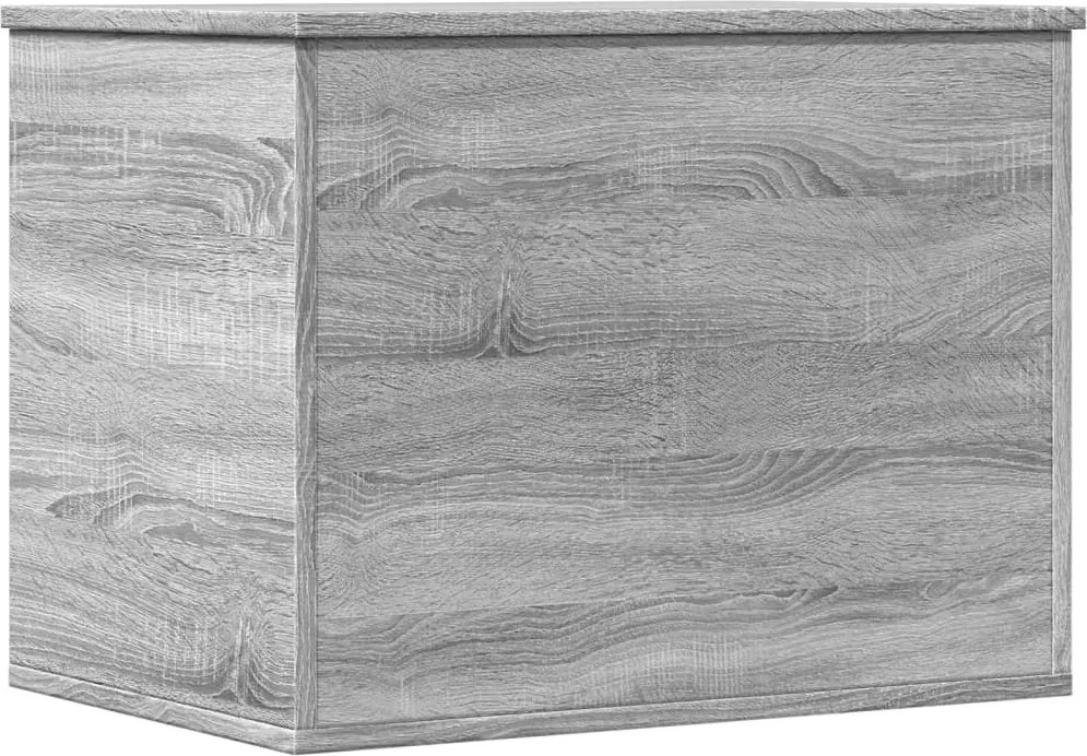 vidaXL szürke sonoma szerelt fa tárolóláda 60x42x46 cm