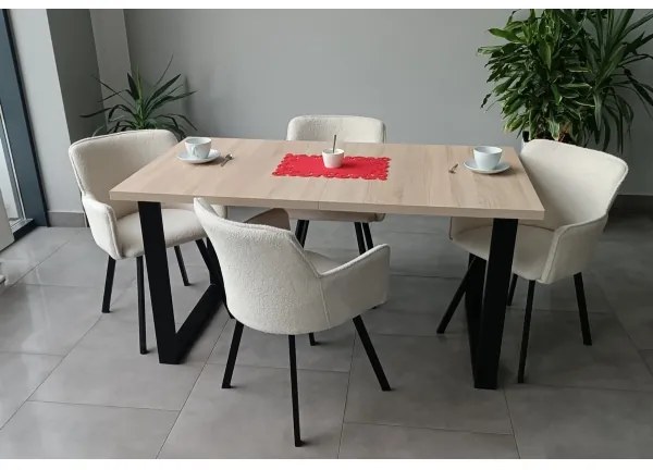 COLIN Sonoma tölgy összecsukható étkezőasztal