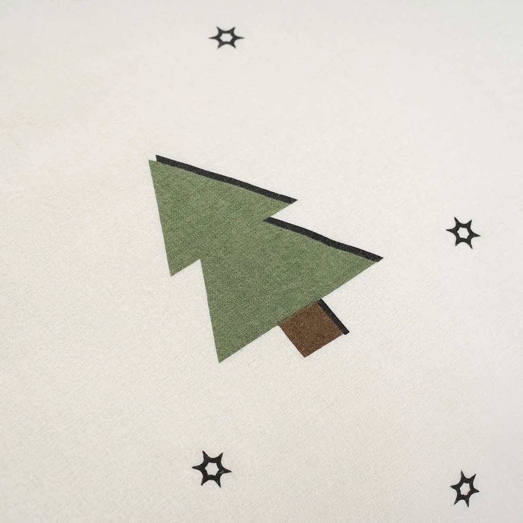 4Home Little Trees flanel ágyneműhuzat, 140 x 200 cm, 70 x 90 cm