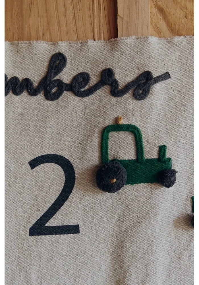 Gyerek fali dekoráció Farm Numbers – Lorena Canals