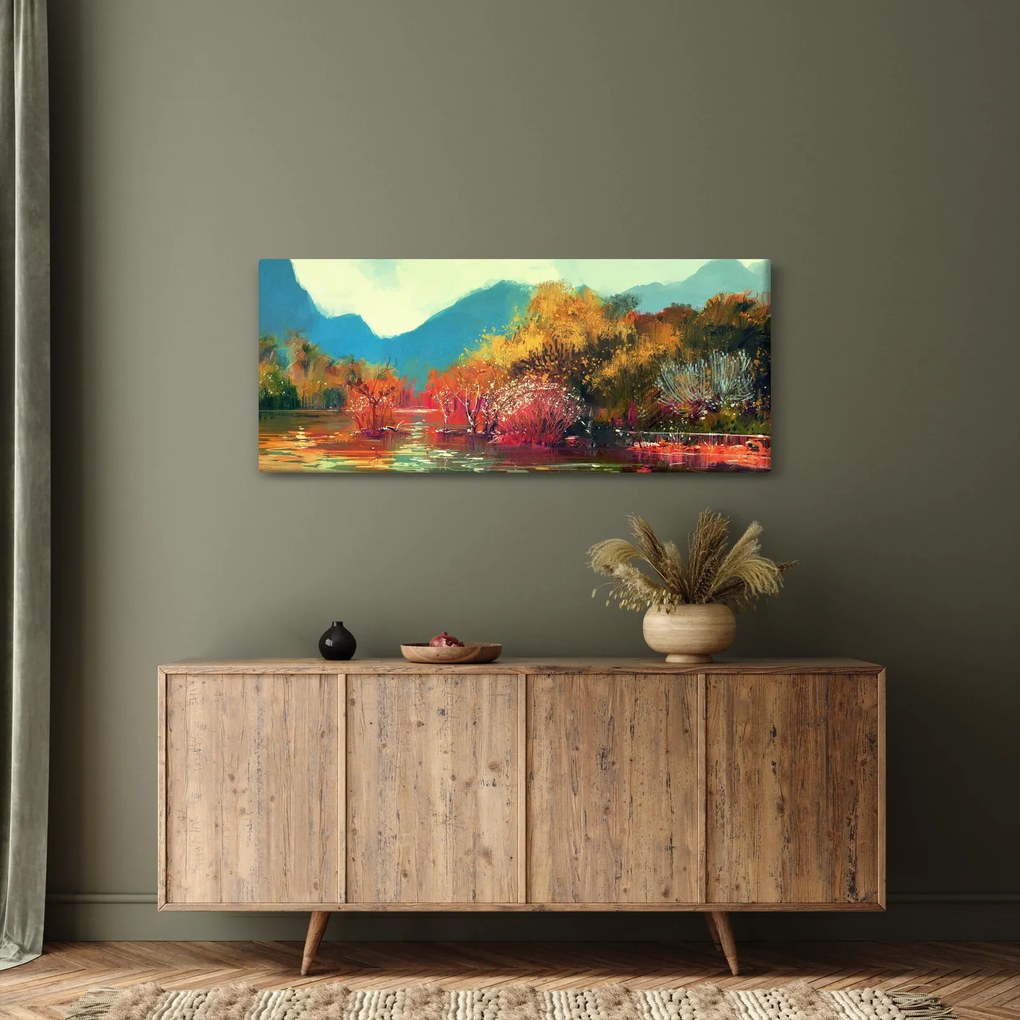 Kép - őszi színek (120x50 cm)