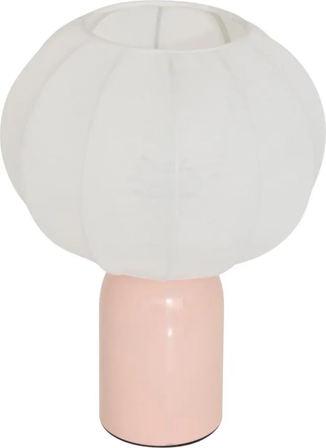 Atmosphera - Asztali lámpa TOBIE 1xE27/60W/230V rózsaszín
