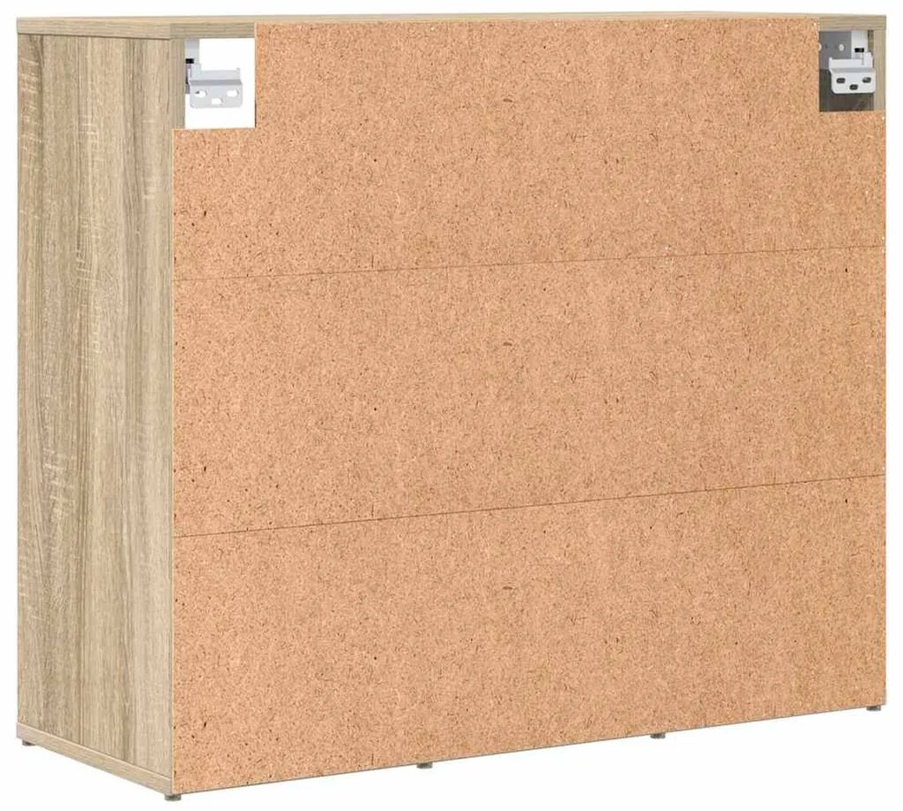 Cipősszekrény polcokkal sonoma tölgy 77.5 x 30 x 67 cm Faanyag