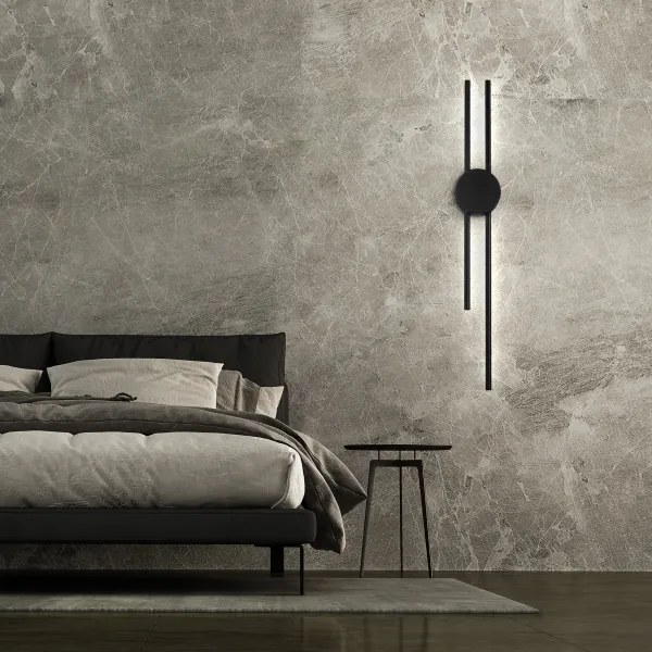 LED Fali lámpa LANA LED/15W/230V 4000K fekete