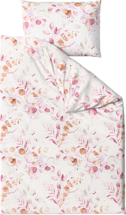 Mikroszálas ágyneműhuzat FLORANY fehér Ágyneműhuzat mérete: 2 db 70 x 90 cm | 200 x 220 cm