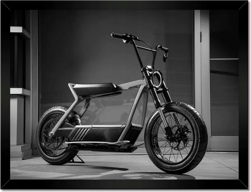 Poszterek keretben 40x30 Harley Davidson Motorkerékpár