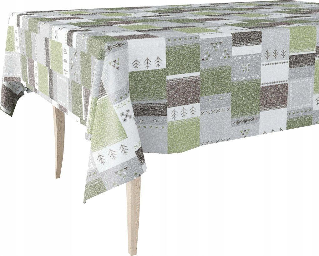 Cerata Vastag Abrosz Cerata Fehér Szürke Zöld Barna Minták 140x230