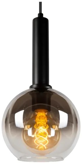 Lucide 45402/07/30 - Csillár zsinóron MARIUS 7xE27/40W/230V fekete