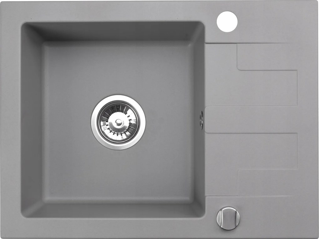 Gránit Mosogató Konyhai Mosogató Neli 59 Szürke