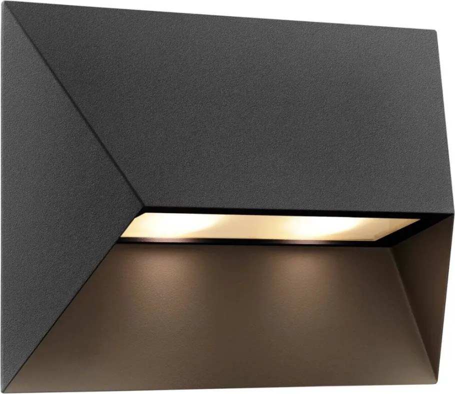 NORDLUX 2218191003 PONTIO Modern Kültéri Fali Lámpa Fekete GU10 IP54