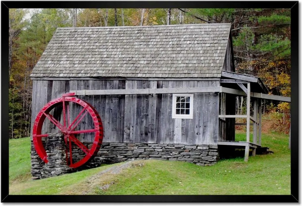 Poszterek keretben 60x40 Vízimalom