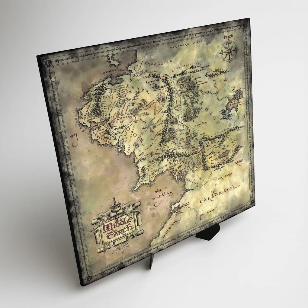 DUBLEZ | Fa térkép - Középfölde