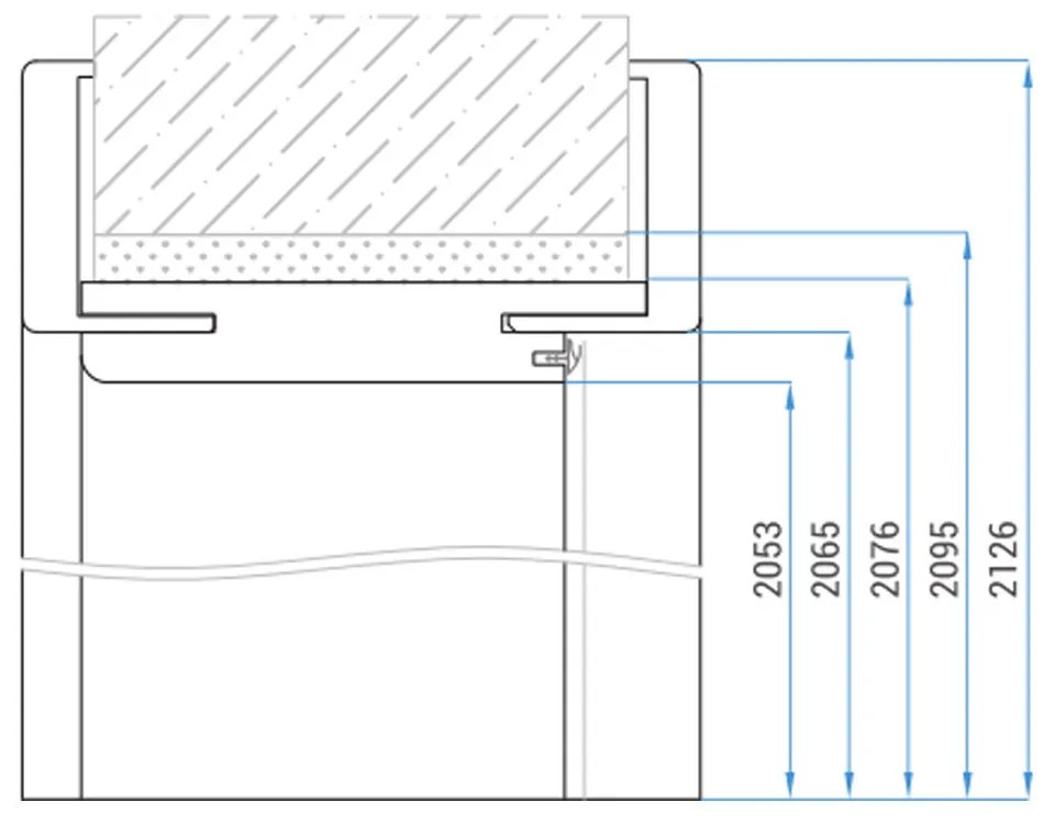 Dekor tok natur tölgy 75/ 9,5-11,5 balos