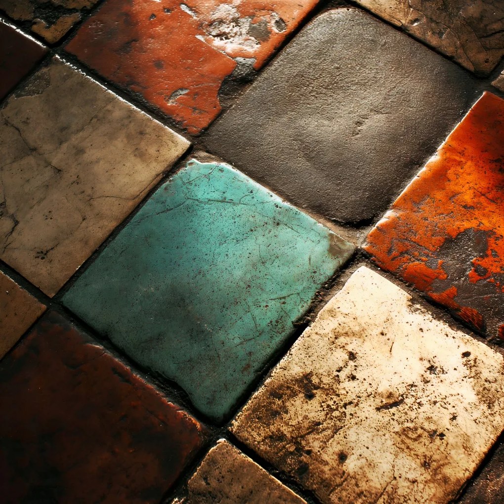 Poszter 60x60cm Kerámia kompozíció