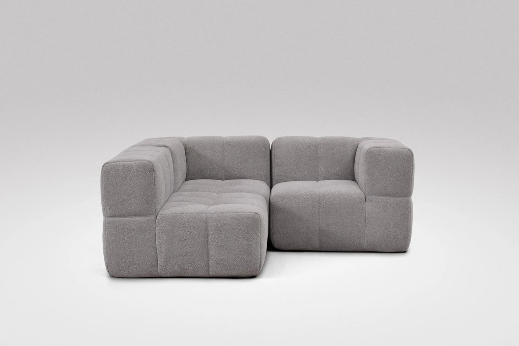 3 Teiliges Modulares Sofa – Grau