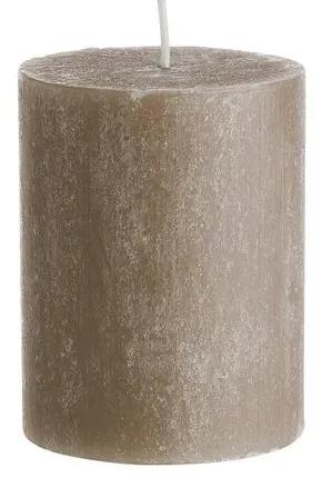 RUSTIC gyertya, homokszín 9cm
