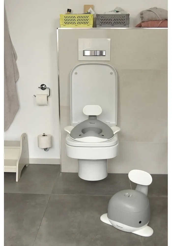 Sötétszürke WC-szűkítő Dark grey – Kindsgut