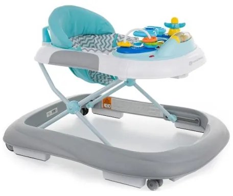 PETITE&MARS - Bébikomp dallammal MONTY kék